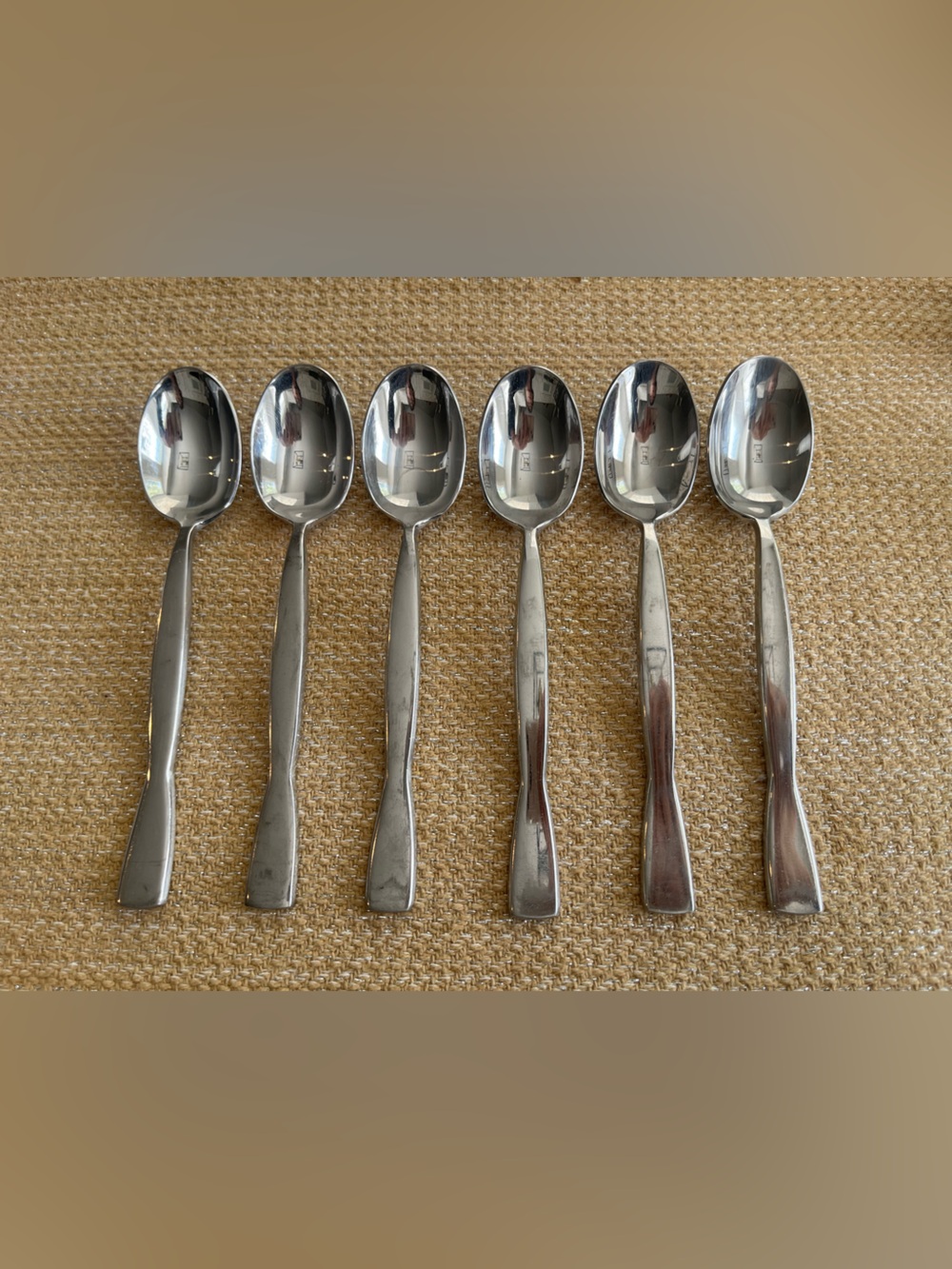 Wave (Stainless) DANSK Teaspoons (6)
